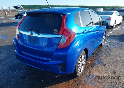 2016 Honda Fit Ex from USA, damaged, VIN JHMGK5H74GS006825